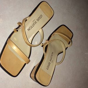 Authentic Louis Vuitton sandals